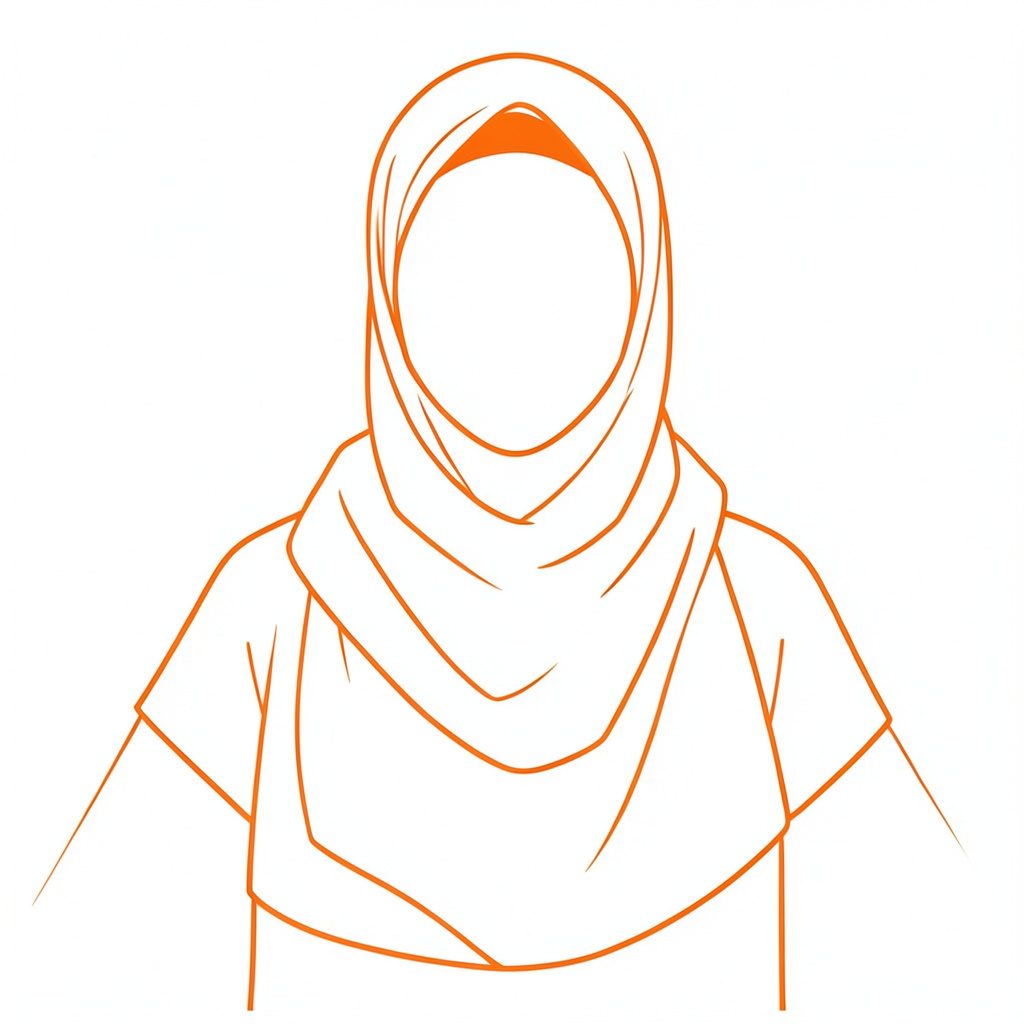 Tutorial hijab paris segi empat yang simpel dan elegan untuk sehari-hari.